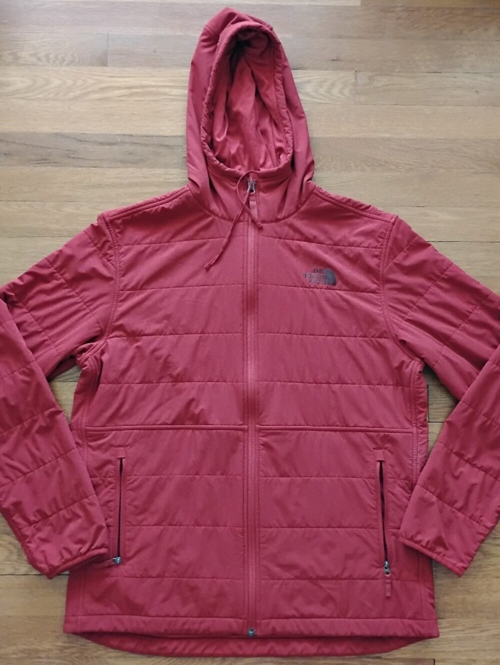 North Face Men's Burnt Siena Mountain Sweatshirt Full Zip Hoodie Large gorpcore